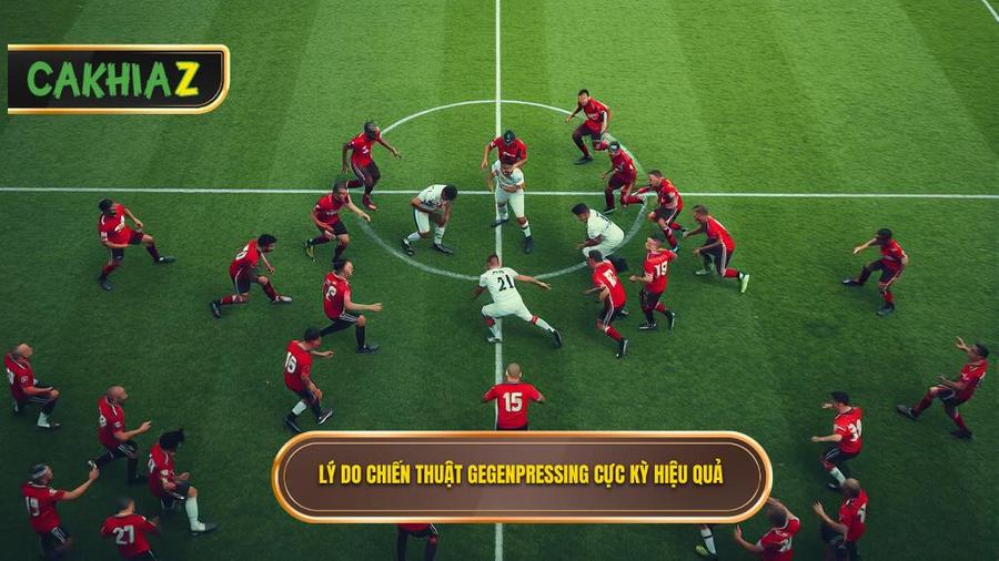 Tại sao chiến thuật Gegenpressing lại hiệu quả đến vậy?