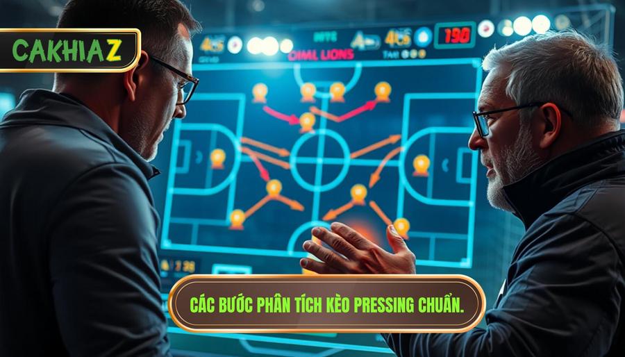Các bước phân tích kèo pressing chuẩn.