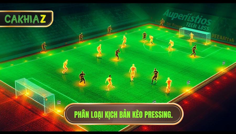 Phân loại kịch bản kèo pressing.