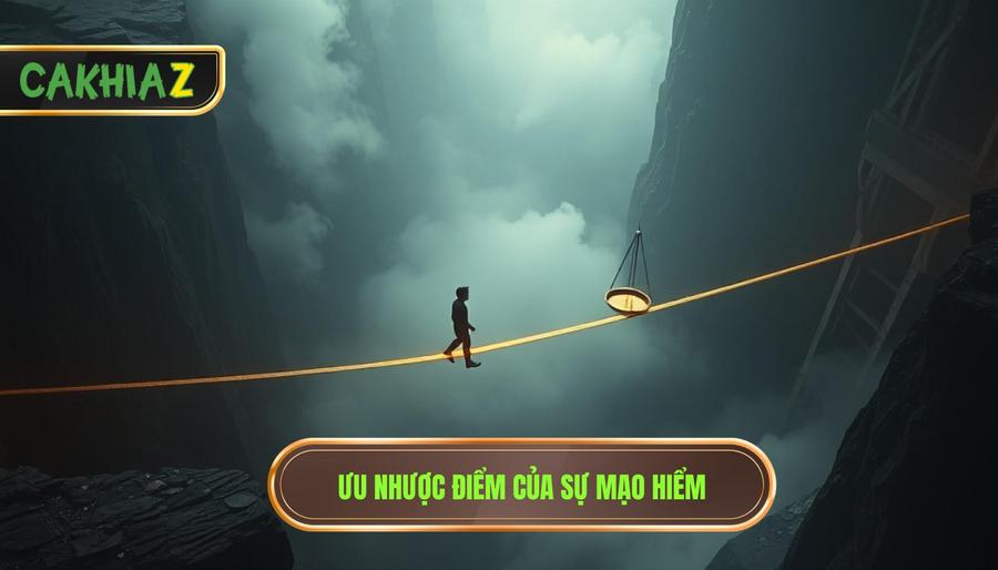 Ưu nhược điểm của sự mạo hiểm